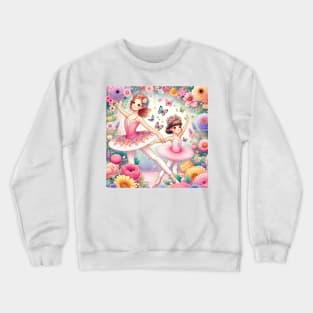 An Adventure between Ballet and Flowers #3 Crewneck Sweatshirt